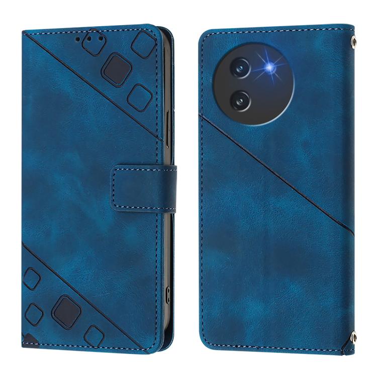 For Doogee Note 59 5G / Note 59 Pro Skin-feel Embossed Leather Phone Case