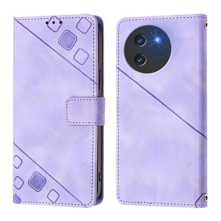 For Doogee Note 59 5G / Note 59 Pro Skin-feel Embossed Leather Phone Case