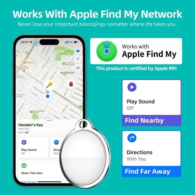 F3 Removable Global Location Tracker Anti-lost Device