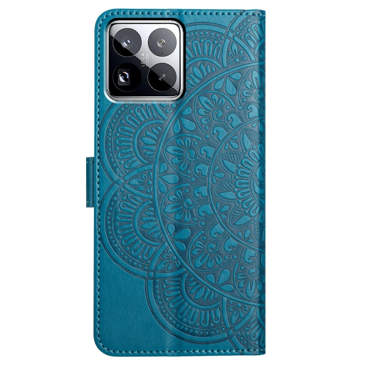For Xiaomi 15 Pro Flower Embossed Leather Phone Case