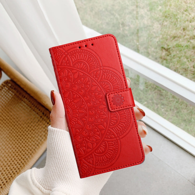 For Xiaomi 15 Flower Embossed Leather Phone Case