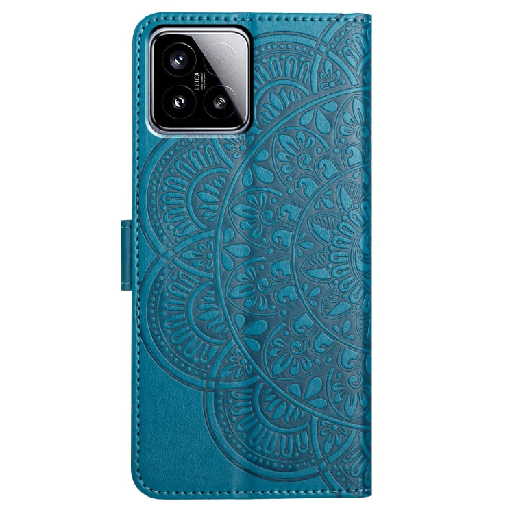For Xiaomi 15 Flower Embossed Leather Phone Case