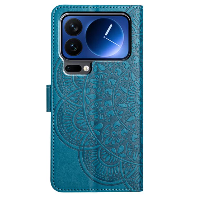 For Xiaomi 17 Pro Max Flower Embossed Leather Phone Case