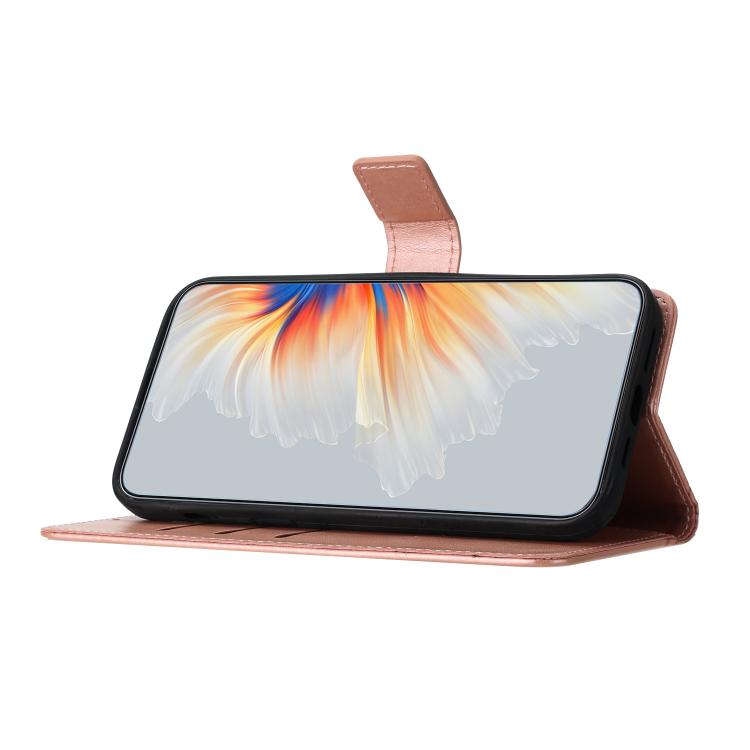 For Xiaomi 17 Pro Flower Embossed Leather Phone Case