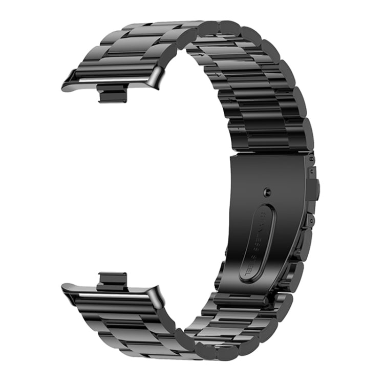 For Xiaomi Band 10 Pro / Redmi Watch 6 / 5 Three Beads Stainless Steel Metal Watch Band