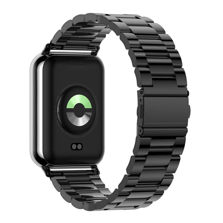 For Xiaomi Band 10 Pro / Redmi Watch 6 / 5 Three Beads Stainless Steel Metal Watch Band