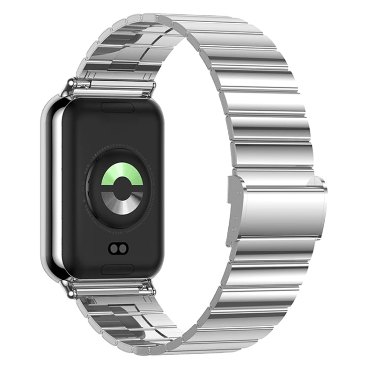 For Xiaomi Band 10 Pro / Redmi Watch 6 / 5 One Bead Stainless Steel Metal Watch Band