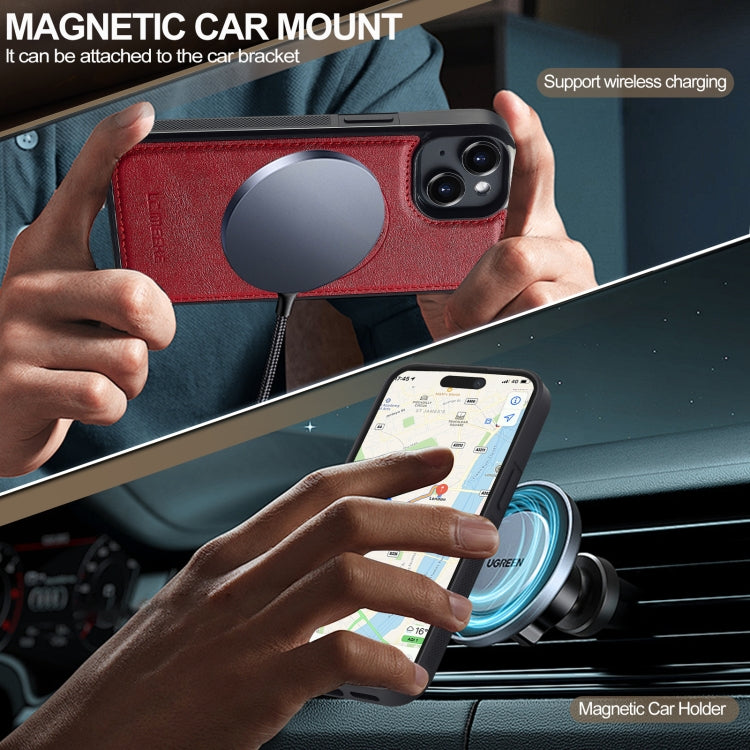 For iPhone 15 Plus / 14 Plus LC.IMEEKE Magsafe Phone Case