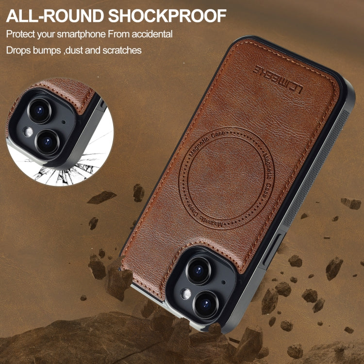 For iPhone 15 Plus / 14 Plus LC.IMEEKE Magsafe Phone Case