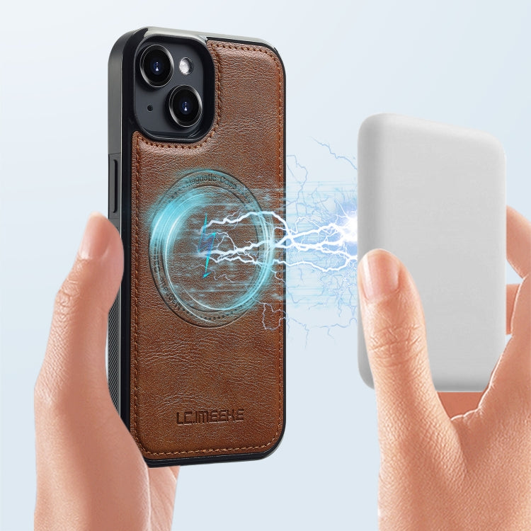 For iPhone 15 Plus / 14 Plus LC.IMEEKE Magsafe Phone Case