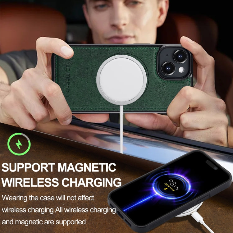 For iPhone 15 LC.IMEEKE Magsafe Phone Case