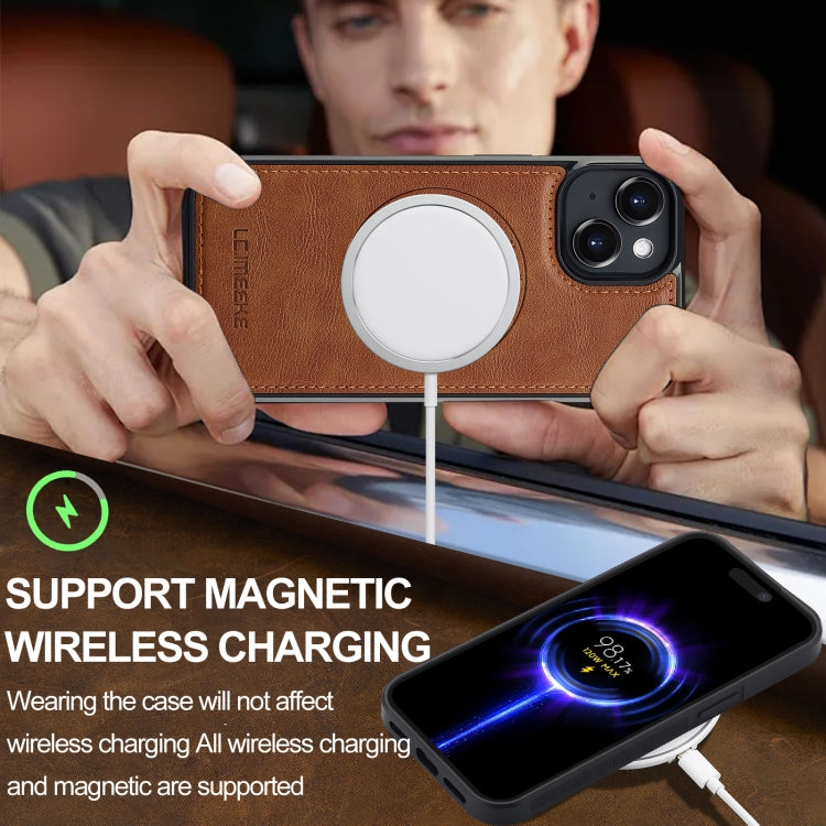 For iPhone 15 LC.IMEEKE Magsafe Phone Case
