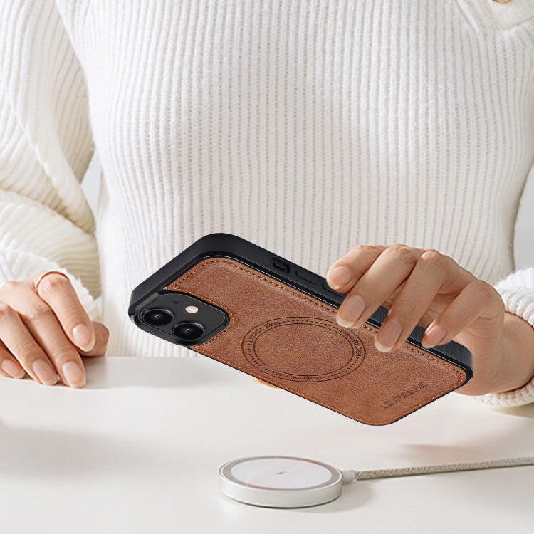 For iPhone 12 / 12 Pro LC.IMEEKE Magsafe Phone Case