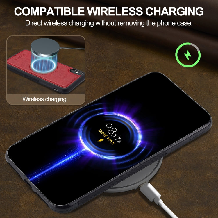 For iPhone XS / X LC.IMEEKE Magsafe Phone Case