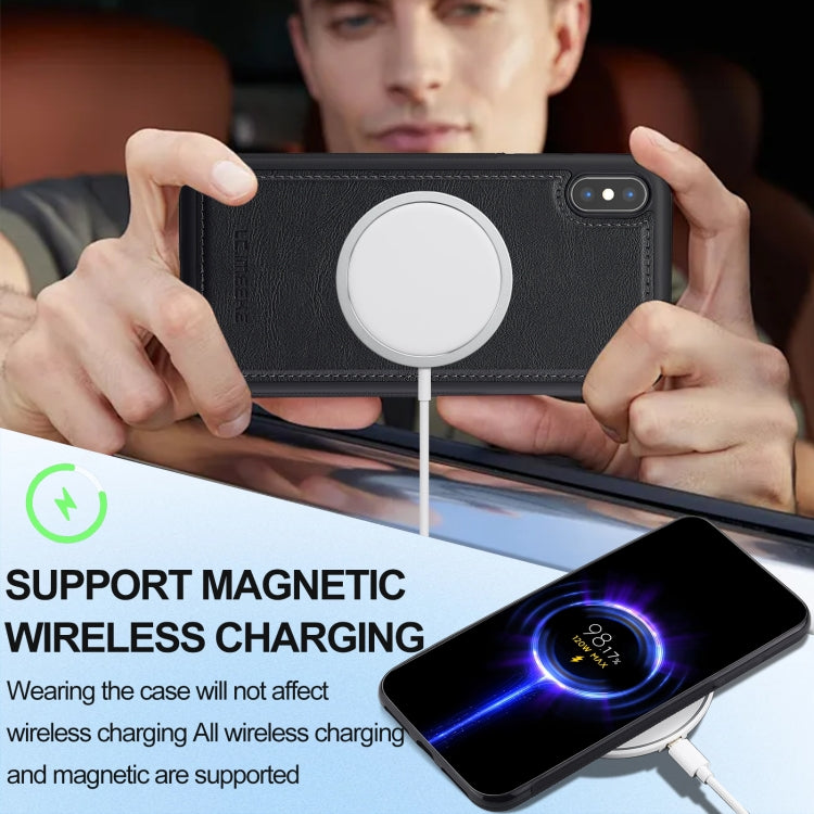 For iPhone XS / X LC.IMEEKE Magsafe Phone Case