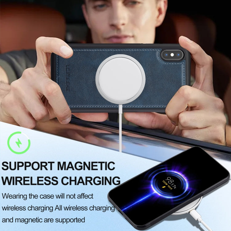 For iPhone XS / X LC.IMEEKE Magsafe Phone Case
