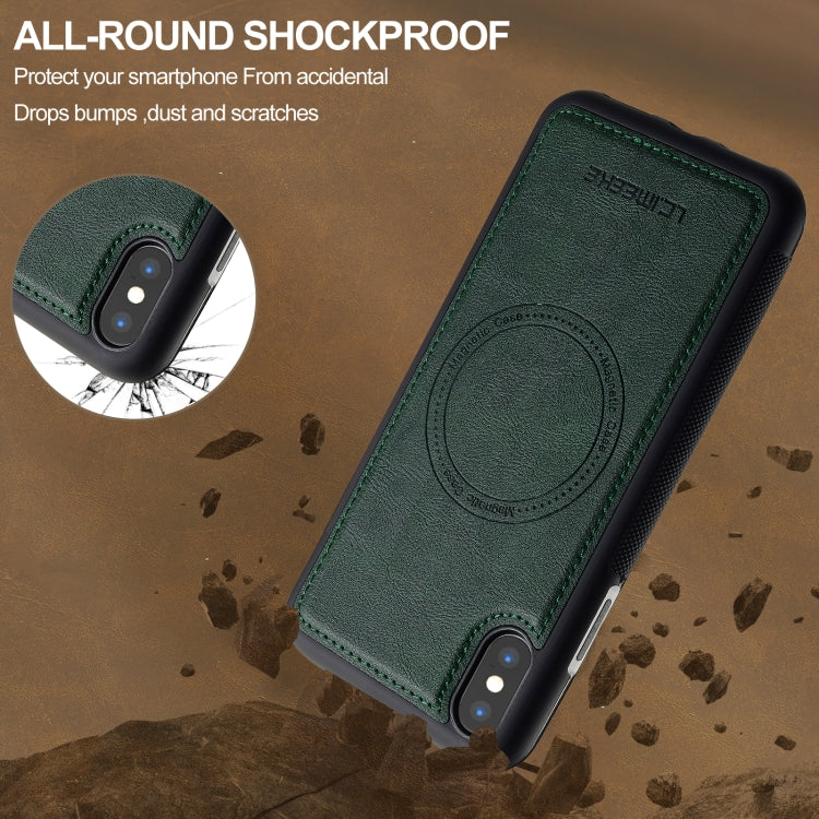 For iPhone XR LC.IMEEKE Magsafe Phone Case