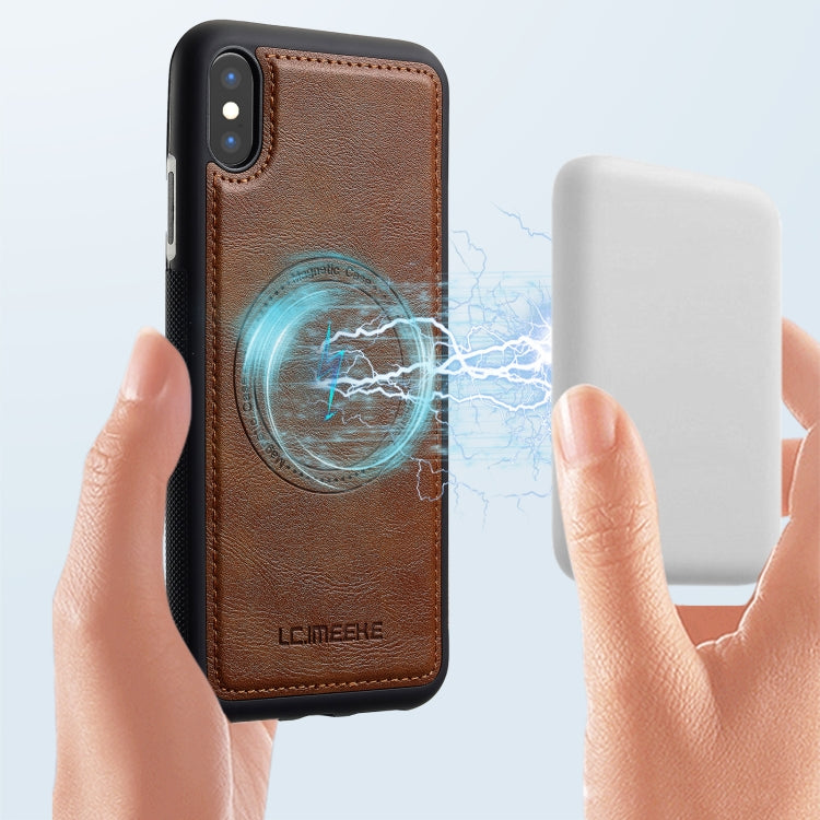 For iPhone XR LC.IMEEKE Magsafe Phone Case