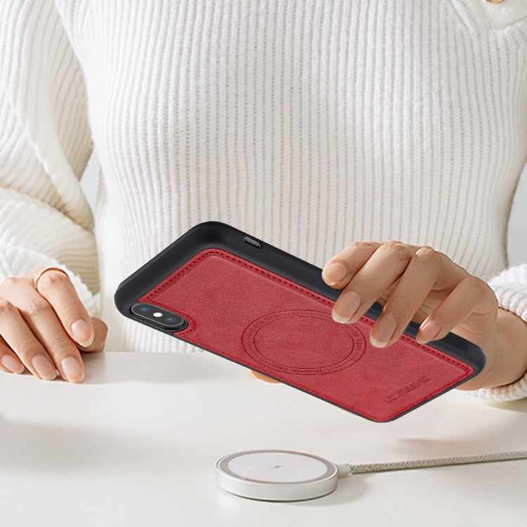 For iPhone XS Max LC.IMEEKE Magsafe Phone Case