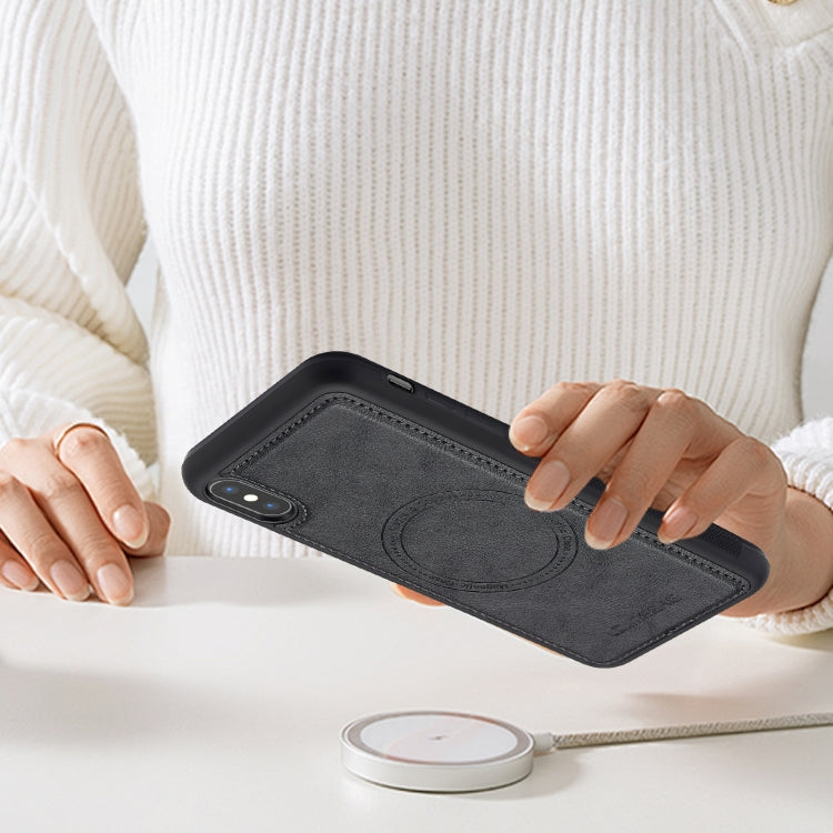 For iPhone XS Max LC.IMEEKE Magsafe Phone Case