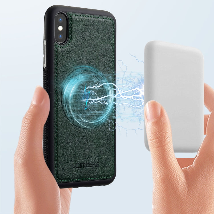For iPhone XS Max LC.IMEEKE Magsafe Phone Case