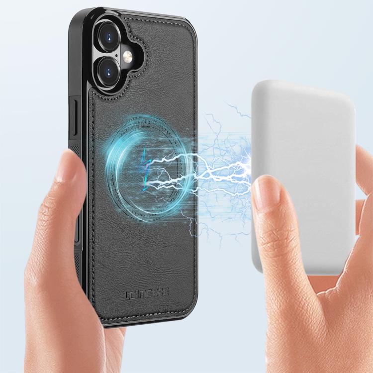 For iPhone 17 LC.IMEEKE Magsafe Phone Case