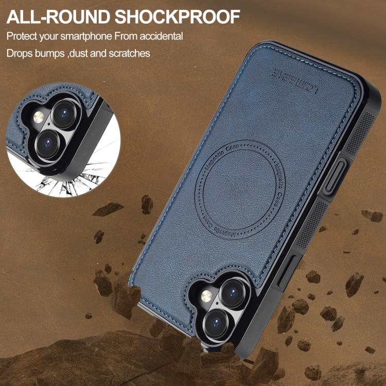 For iPhone 17 LC.IMEEKE Magsafe Phone Case