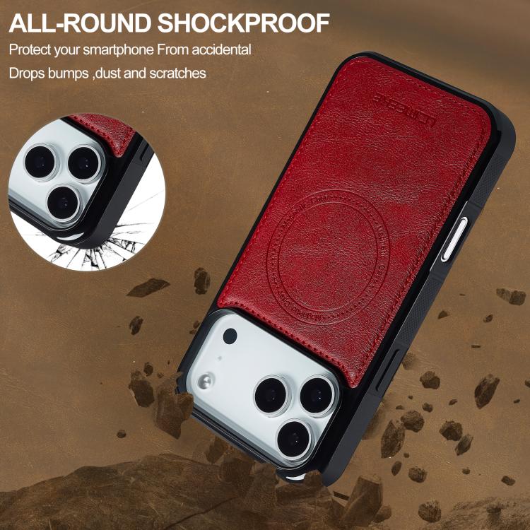 For iPhone 17 Pro LC.IMEEKE Magsafe Phone Case