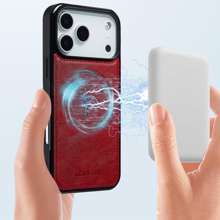 For iPhone 17 Pro LC.IMEEKE Magsafe Phone Case