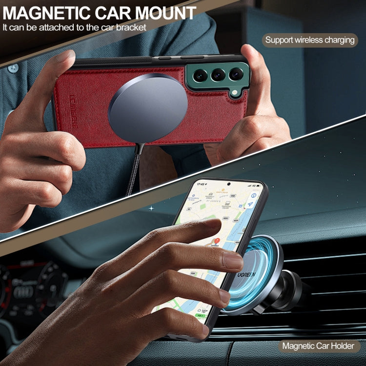 For Samsung Galaxy S22+ 5G LC.IMEEKE Magsafe Phone Case