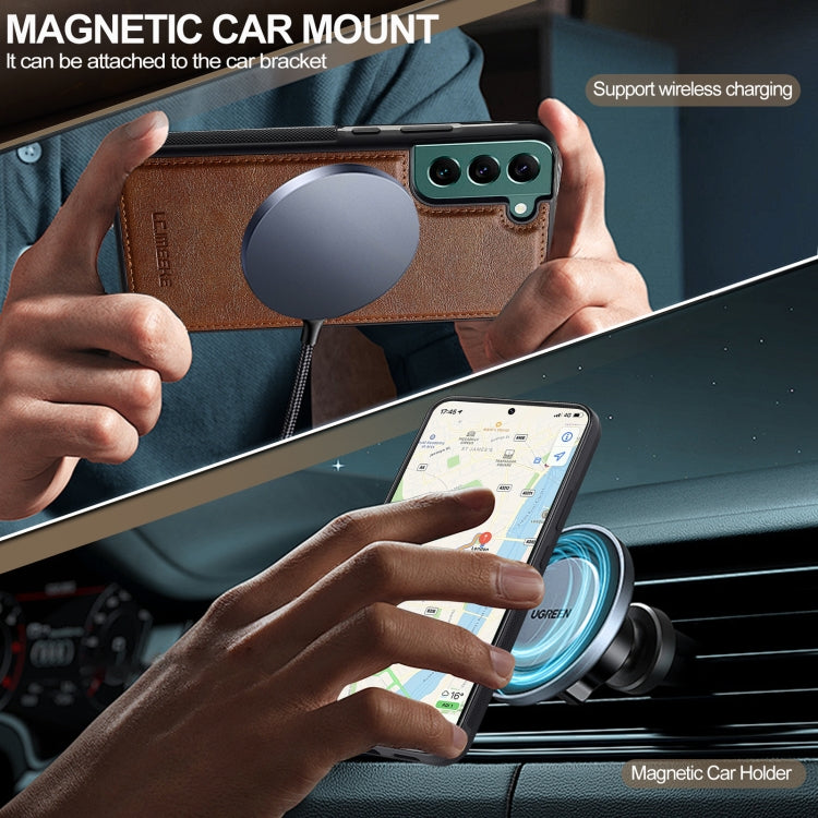 For Samsung Galaxy S21+ 5G LC.IMEEKE Magsafe Phone Case