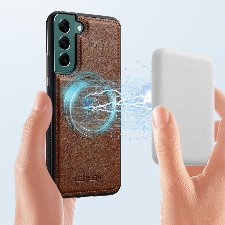 For Samsung Galaxy S21 FE 5G LC.IMEEKE Magsafe Phone Case