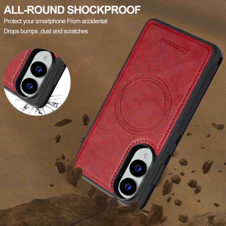 For Samsung Galaxy S25 Edge 5G LC.IMEEKE Magsafe Phone Case