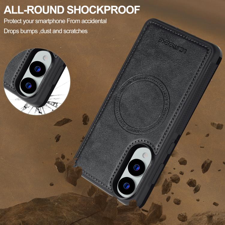 For Samsung Galaxy S25 Edge 5G LC.IMEEKE Magsafe Phone Case