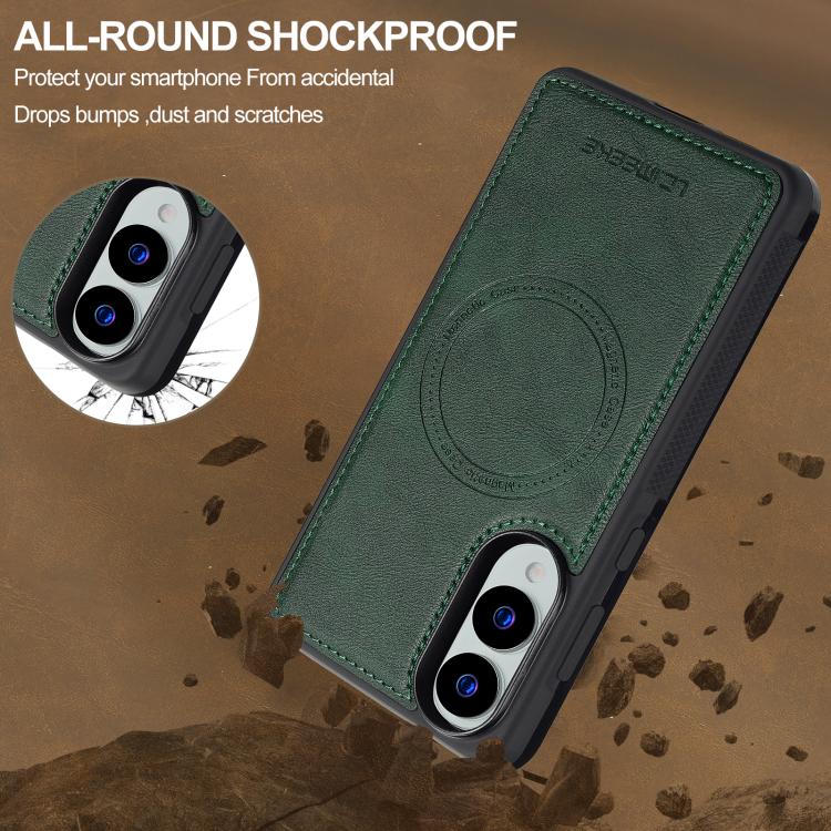 For Samsung Galaxy S25 Edge 5G LC.IMEEKE Magsafe Phone Case