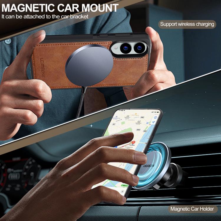 For Samsung Galaxy S25 Edge 5G LC.IMEEKE Magsafe Phone Case