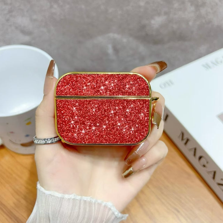 For AirPods Pro 2 Glitter Wireless Earbuds Box Protective Case