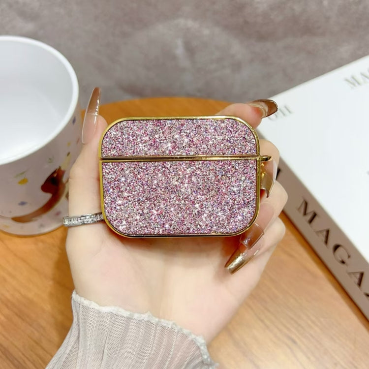 For AirPods Pro Glitter Wireless Earbuds Box Protective Case