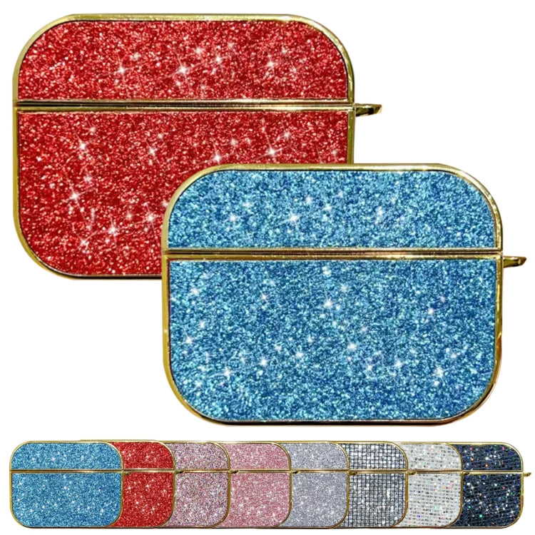 For AirPods Pro 2 Glitter Wireless Earbuds Box Protective Case