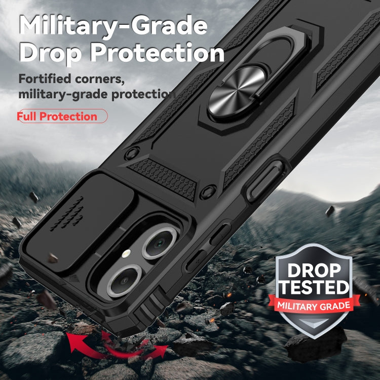 For Samsung Galaxy A06 4G Sliding Camshield Holder Phone Case