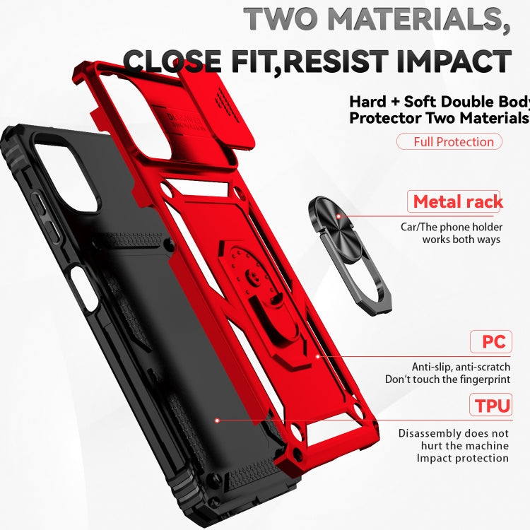 For Samsung Galaxy A06 4G Sliding Camshield Holder Phone Case
