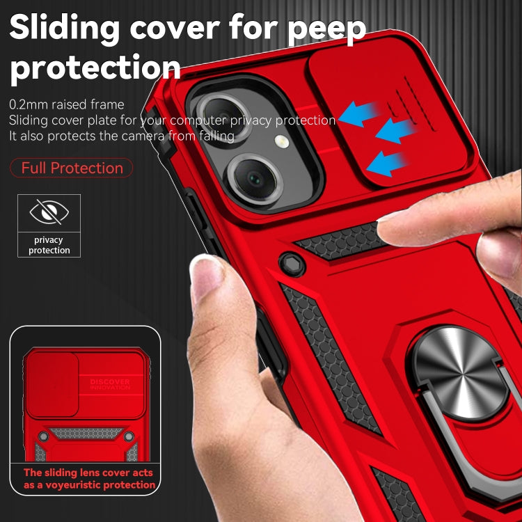 For Samsung Galaxy A06 4G Sliding Camshield Holder Phone Case
