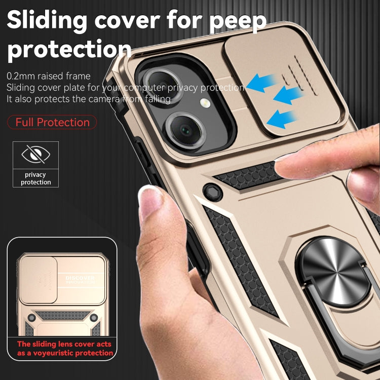 For Samsung Galaxy A06 4G Sliding Camshield Holder Phone Case