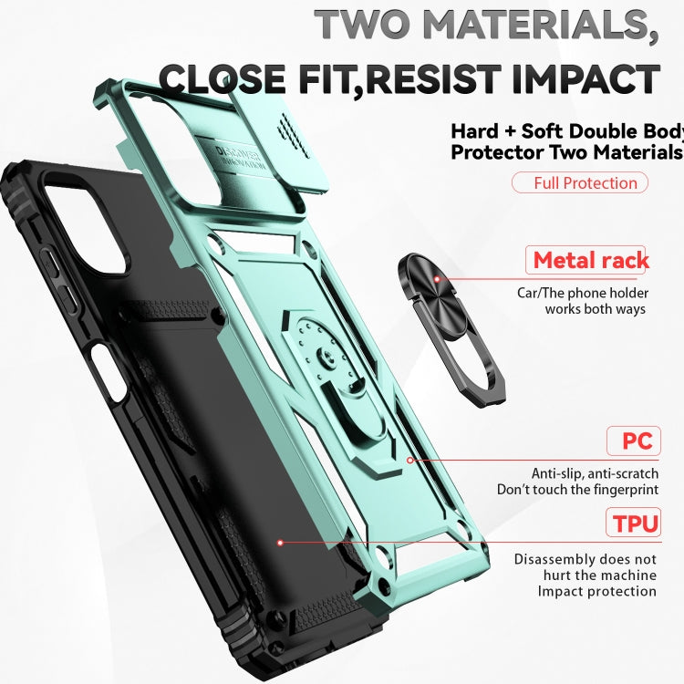 For Samsung Galaxy A06 4G Sliding Camshield Holder Phone Case