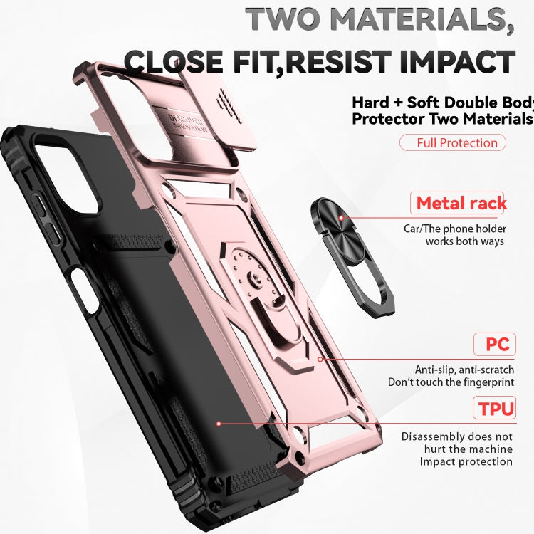 For Samsung Galaxy A06 4G Sliding Camshield Holder Phone Case