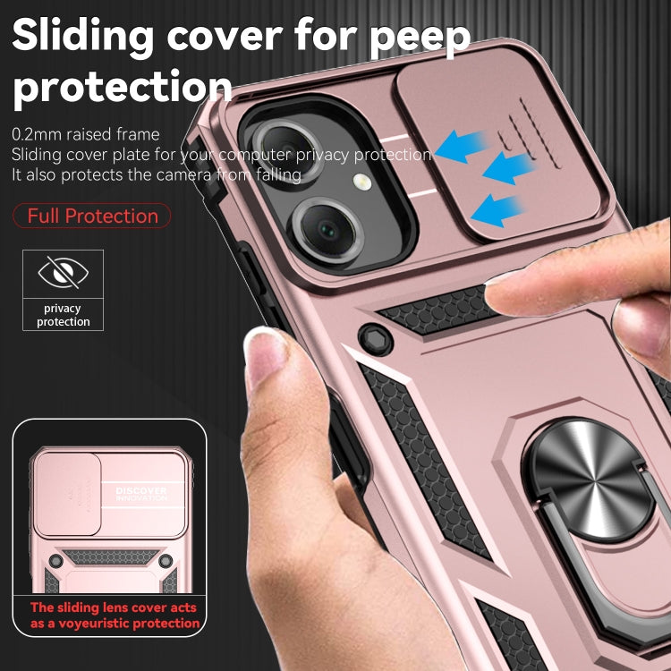 For Samsung Galaxy A06 4G Sliding Camshield Holder Phone Case