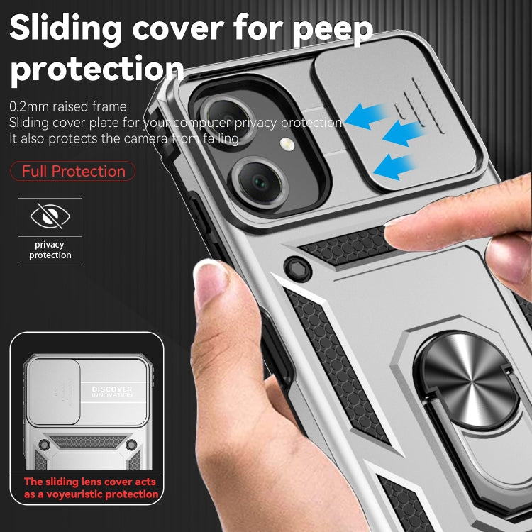 For Samsung Galaxy A06 4G Sliding Camshield Holder Phone Case