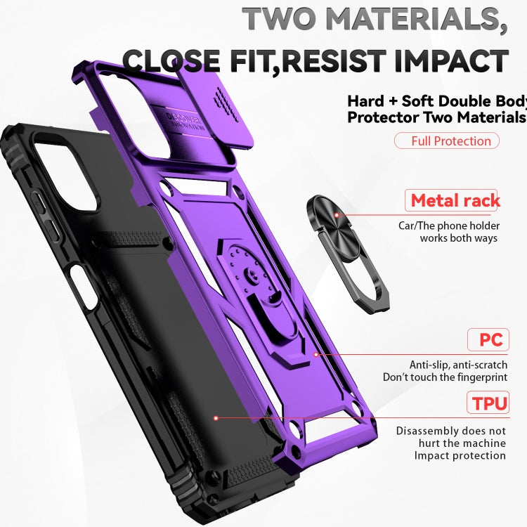 For Samsung Galaxy A06 4G Sliding Camshield Holder Phone Case