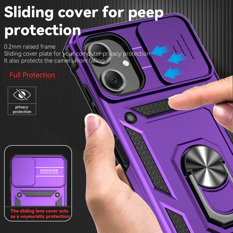 For Samsung Galaxy A06 4G Sliding Camshield Holder Phone Case