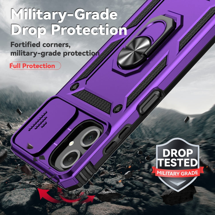 For Samsung Galaxy A06 4G Sliding Camshield Holder Phone Case